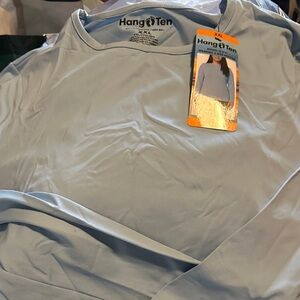 Hang Ten Men's Sky Blue Long Sleeve Tee